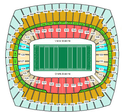 Ed Sheeran Arrowhead Seating Chart